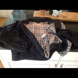Mens Burberry golf style jacket